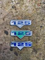 Piaggio skr beenschild embleem 125cc 180cc, Ophalen of Verzenden