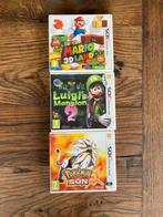 Nintendo 3DS games: Pokemon, Mario, Luigi, Avontuur en Actie, 1 speler, Ophalen of Verzenden, Zo goed als nieuw