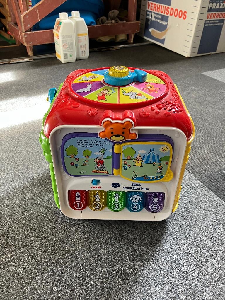 Vtech educatieve Bumba kubus, Ophalen of Verzenden, Zo goed als nieuw, Taal en Lezen, Met licht