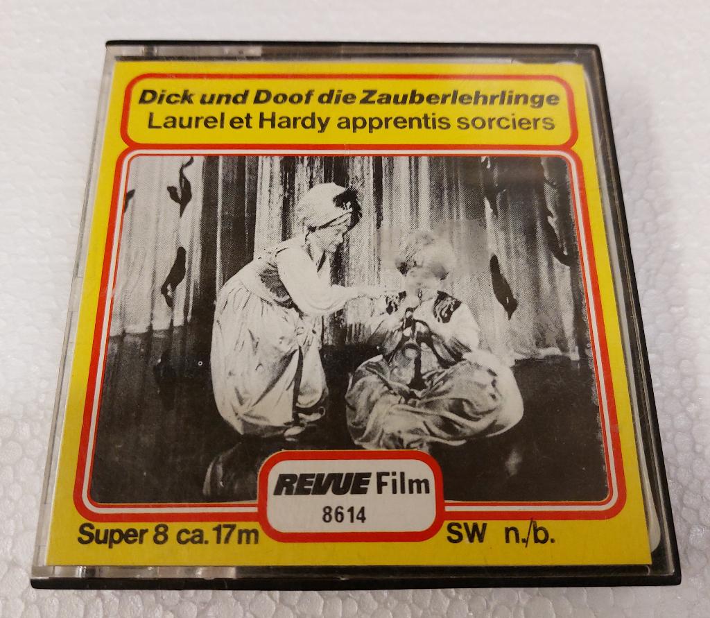 Laurel en Hardy SUPER 8 FILM in box Dikke en Dunne Dick Doof, Verzenden, Gebruikt, Film, Gebruiksvoorwerp