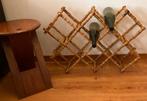 Vintage - BAMBOE - jaren 60 - Wijnrek, Ophalen, Gebruikt, 5 tot 15 flessen, Minder dan 50 cm