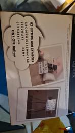 Letterbord Lightbox met 82 letters en symbolen, Ophalen of Verzenden