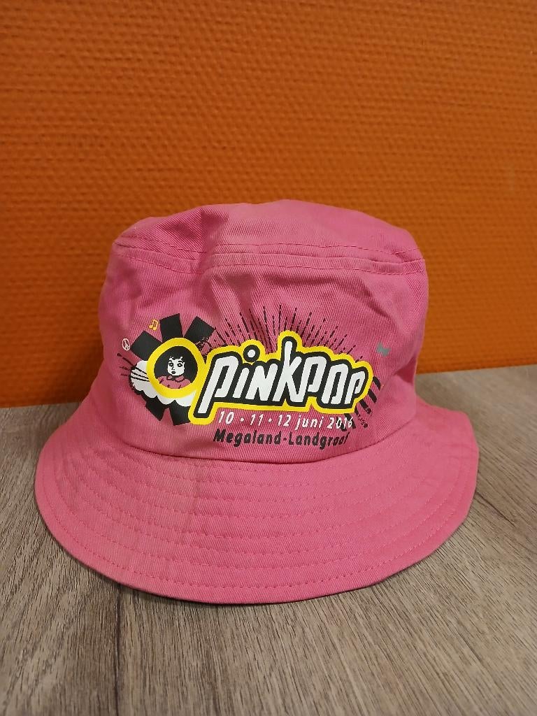 pinkpop hoedje, Hoed, Pinkpop, Zo goed als nieuw, One size fits all