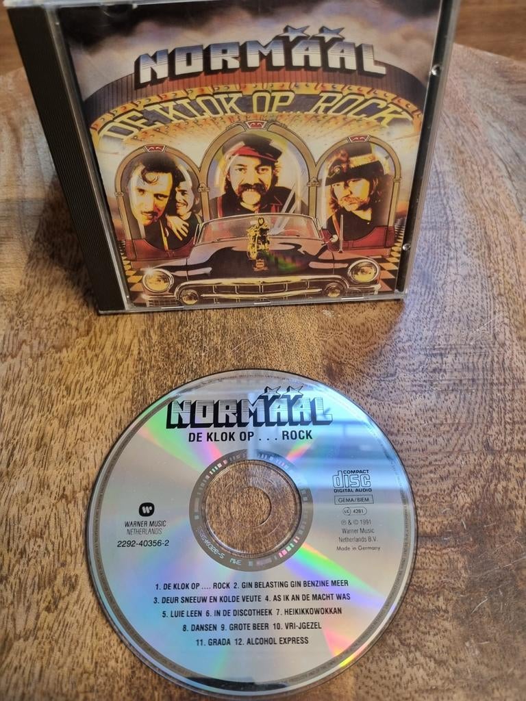 Cd Normaal – De Klok Op ... Rock, Ophalen of Verzenden, Zo goed als nieuw, Poprock