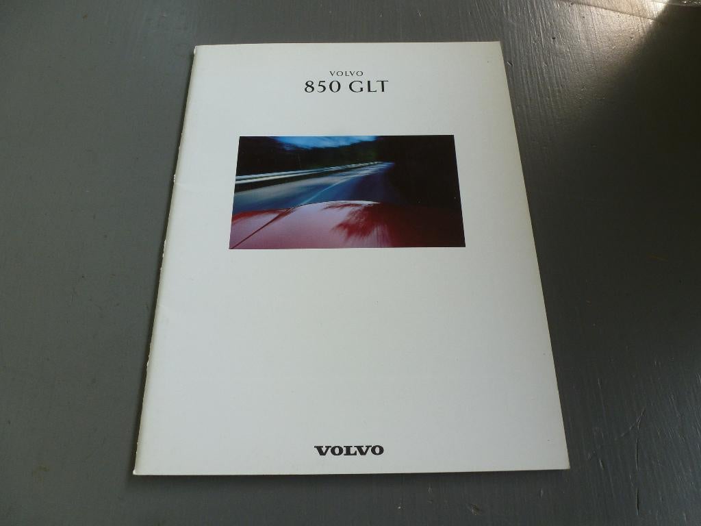 Volvo 850 GLT folder 1992 Nederlands, Ophalen of Verzenden, Zo goed als nieuw, Overige merken