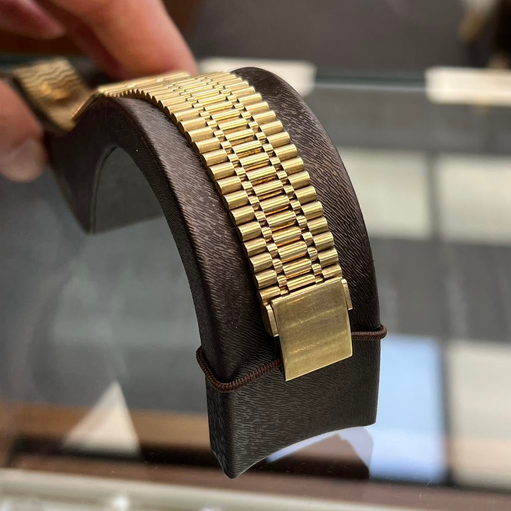 14 karaat gouden horloge prachtig model, Ophalen of Verzenden, Nieuw, Goud