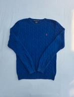 Polo Ralph Lauren Kabeltrui -Royal Blue - Maat L- ZGAN, Kleding | Dames, Truien en Vesten, Polo Ralph Lauren, Blauw, Maat 42/44 (L)