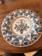 Makkums wandbord, Schaal, Rond, Ophalen of Verzenden, Zo goed als nieuw