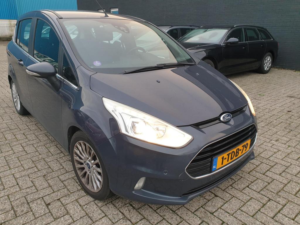 Ford B-Max 1.0 EcoBoost Titanium, Auto's, Ford, Bedrijf, Te koop, B-Max, ABS, Achteruitrijcamera, Airbags, Airconditioning, Bluetooth