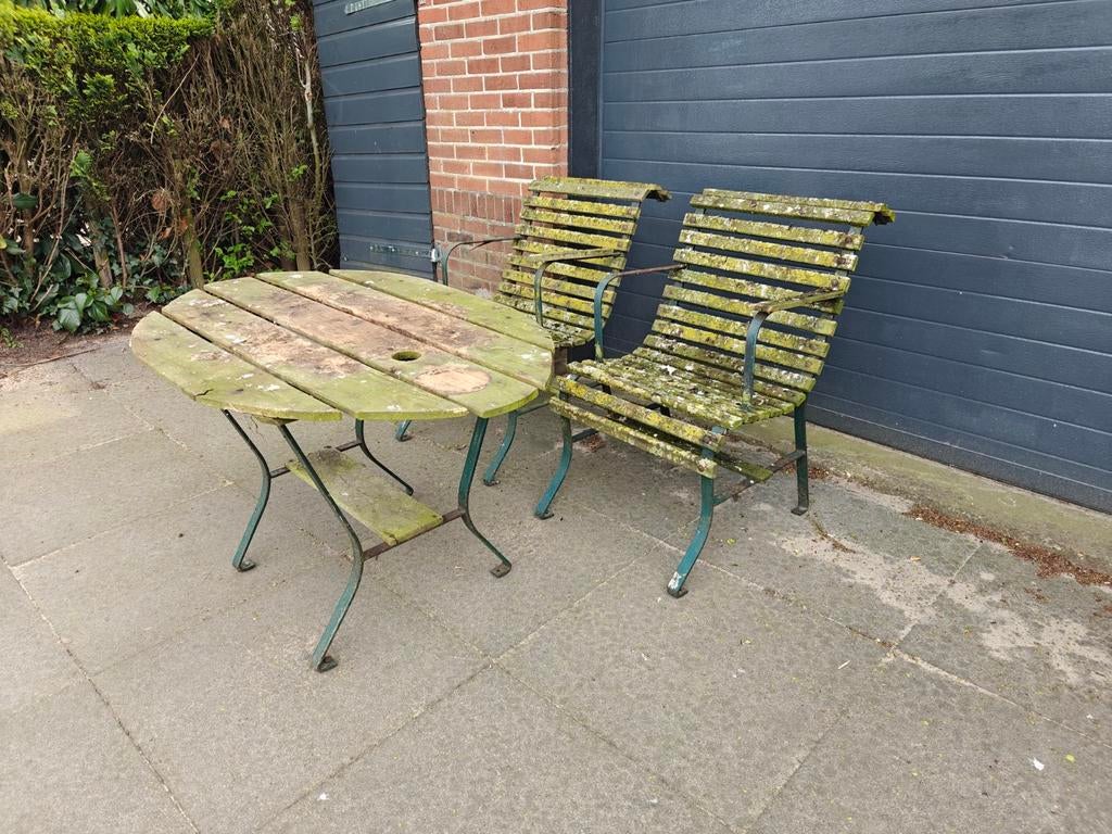 Tuinset te koop, Ophalen