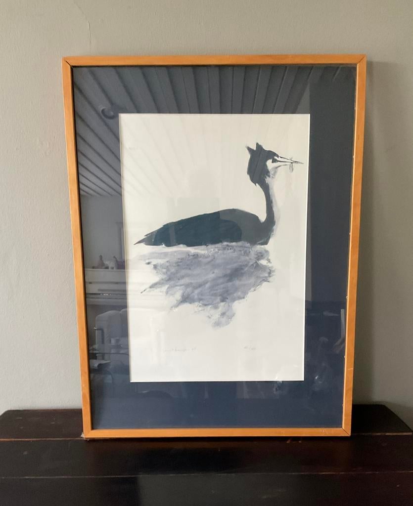 Zeefdruk MART KEMPERS 1988 (1929-1993), Ophalen of Verzenden