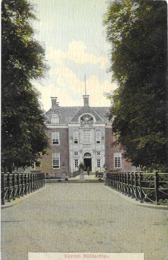 AK De Steeg - Kasteel Middachten, Verzenden, Voor 1920, Gelopen, Gelderland