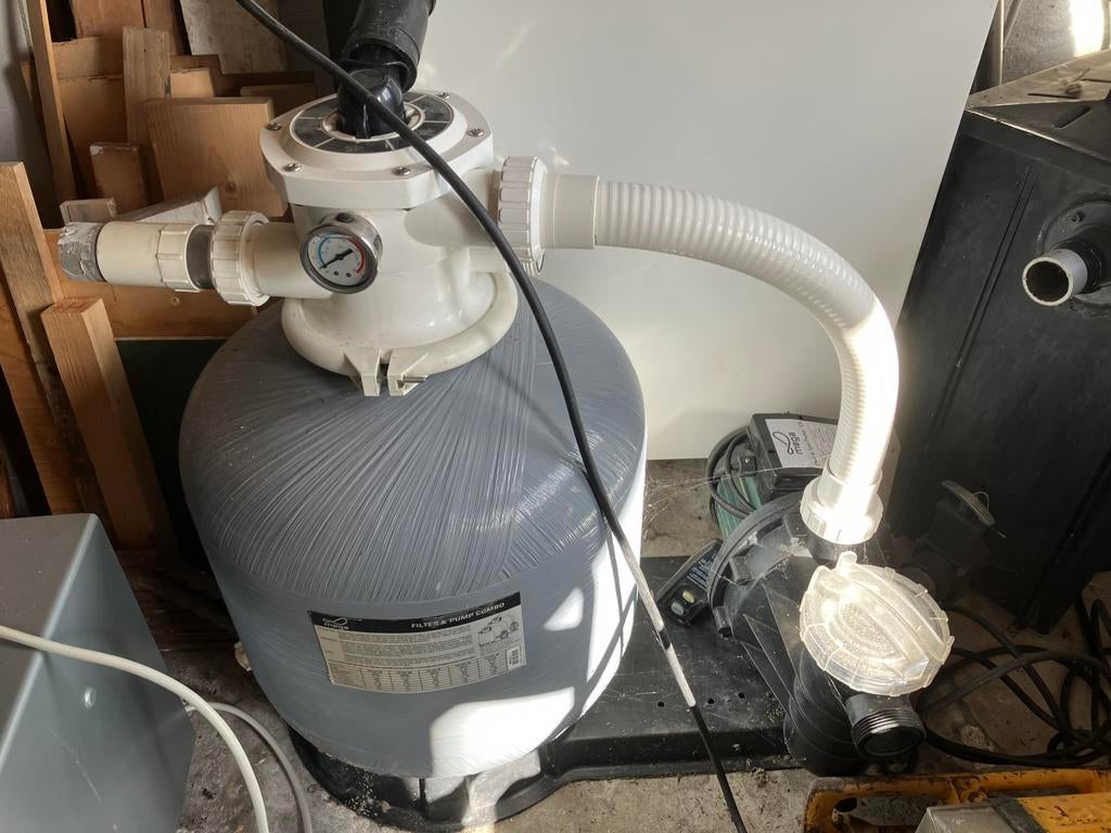 mega Zandfilterpomp pool & spa pomp zwembadpomp FSF 350-6w, Ophalen of Verzenden, Zo goed als nieuw, Filter