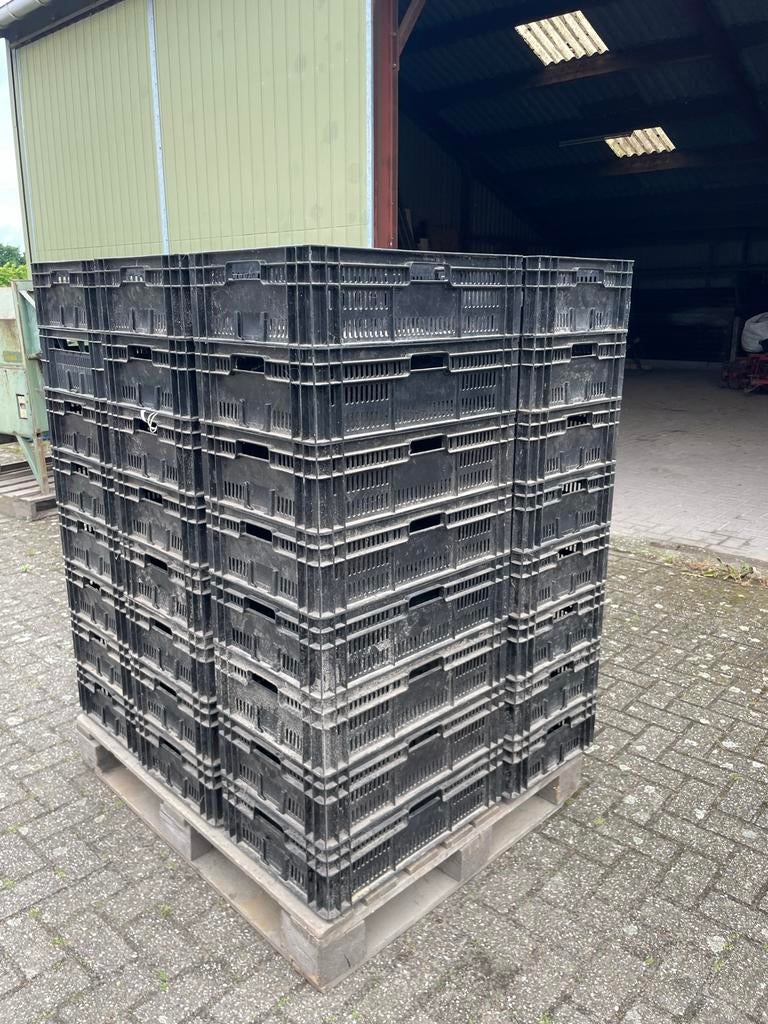 Stapelbare agf kratten, 90 stuks, Ophalen, Gebruikt, 40 tot 60 cm, 50 tot 75 cm