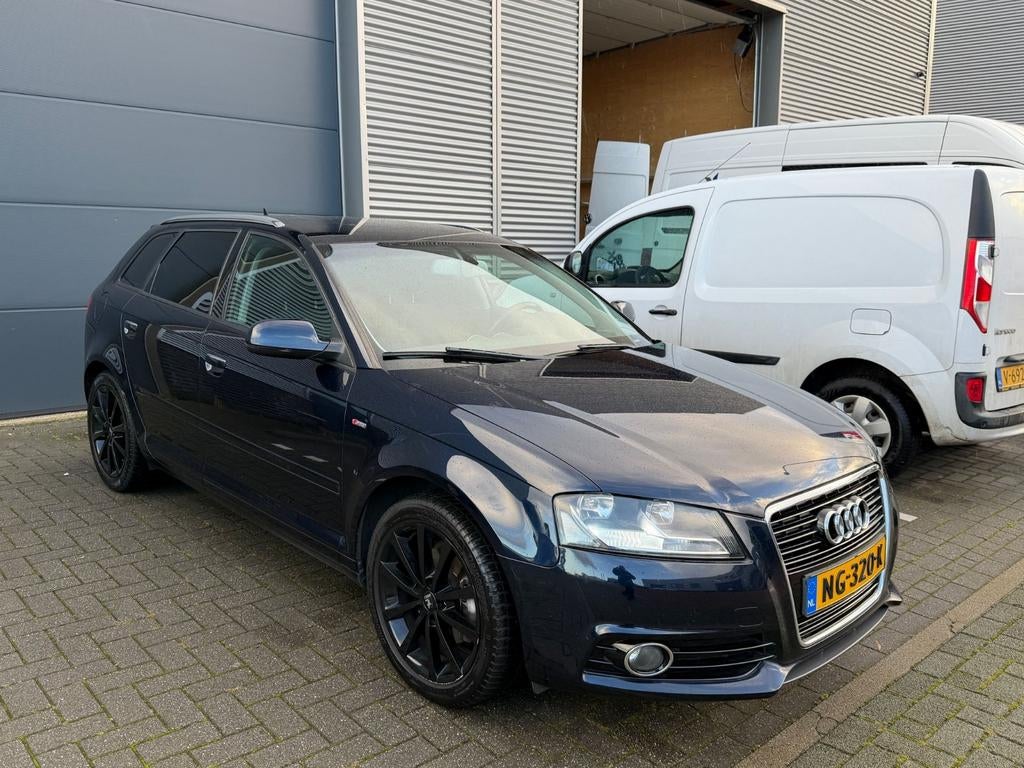 Audi A3 1.8 Tfsi Sportback 118KW 2010 Blauw, Auto's, Voorwielaandrijving, 1295 kg, 4 cilinders, Grijs