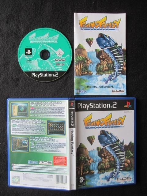 PS2 - Fishing Fantasy - Playstation 2, Spelcomputers en Games, Games | Sony PlayStation 2, Nieuw, Role Playing Game (Rpg), 1 speler