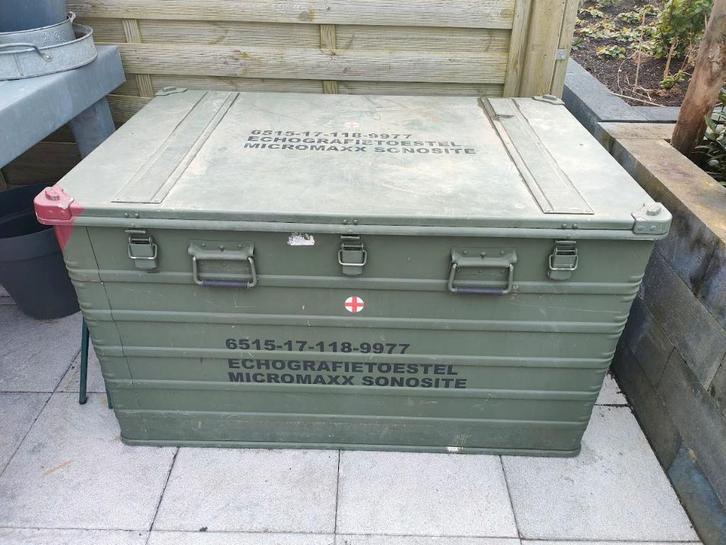 Zarges aluminium opbergkist, Tuin en Terras, Overige Tuin en Terras, Zo goed als nieuw, Ophalen