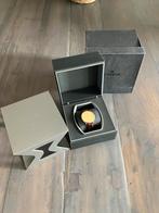 Edox Les Genevez horloge goudkleurig met leren bandje, Polshorloge, Goud, Ophalen, Overige merken