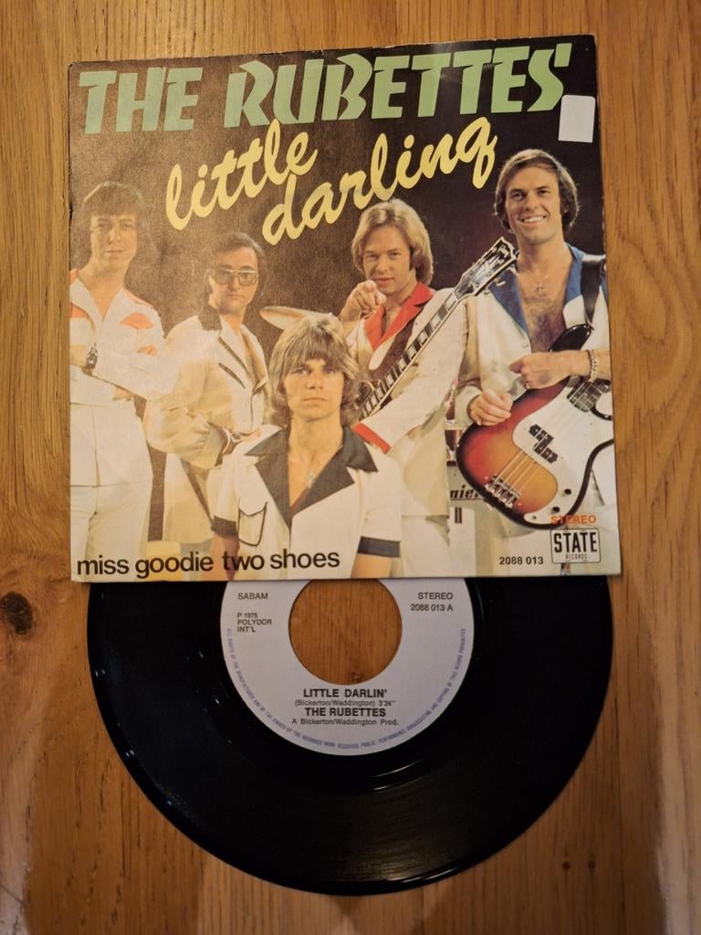 The Rubettes - Little Darling / Miss Goodie Two Shoes l, Cd's en Dvd's, Gebruikt, 7 inch, Single, Ophalen of Verzenden