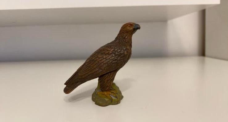 Schleich Steenarend ~ 16701 (6), Ophalen of Verzenden, Zo goed als nieuw, Beeldje of Figuurtje