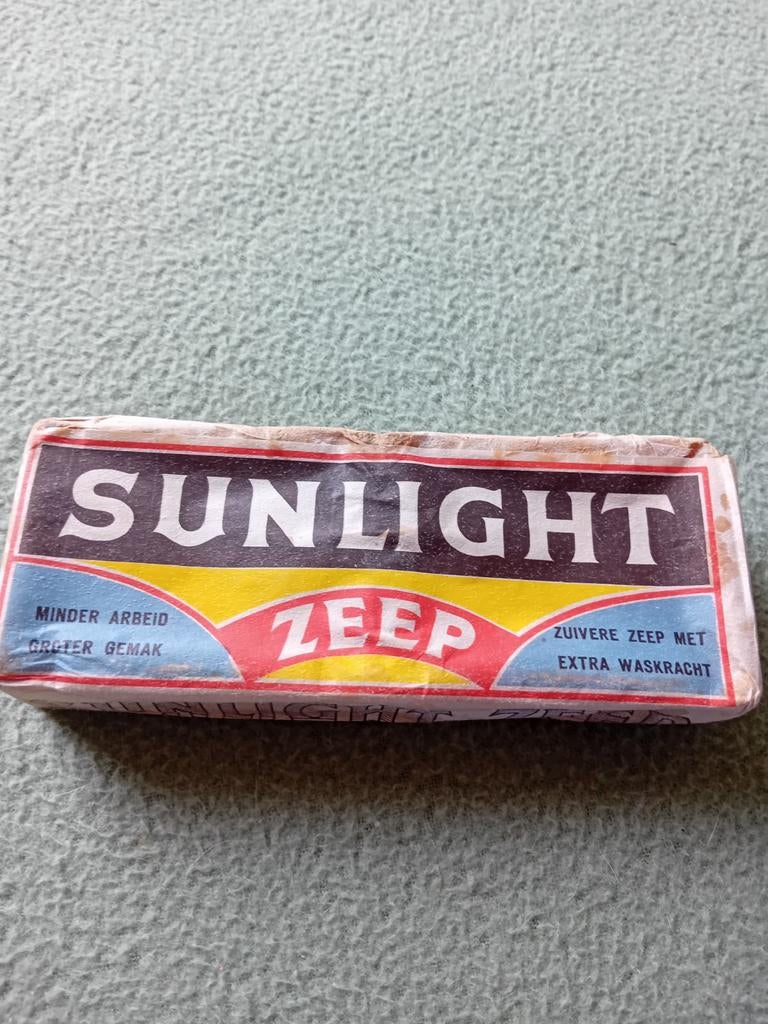 Vintage Sunlight Zeep - Nieuw in Originele Verpakking, Ophalen of Verzenden, Nieuw, Verpakking