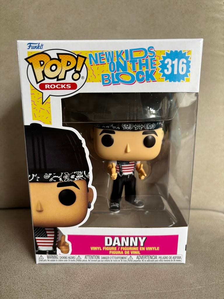 Funko Pop! New Kids On The Block: Danny Wood #316 – NIEUW, Ophalen of Verzenden, Nieuw