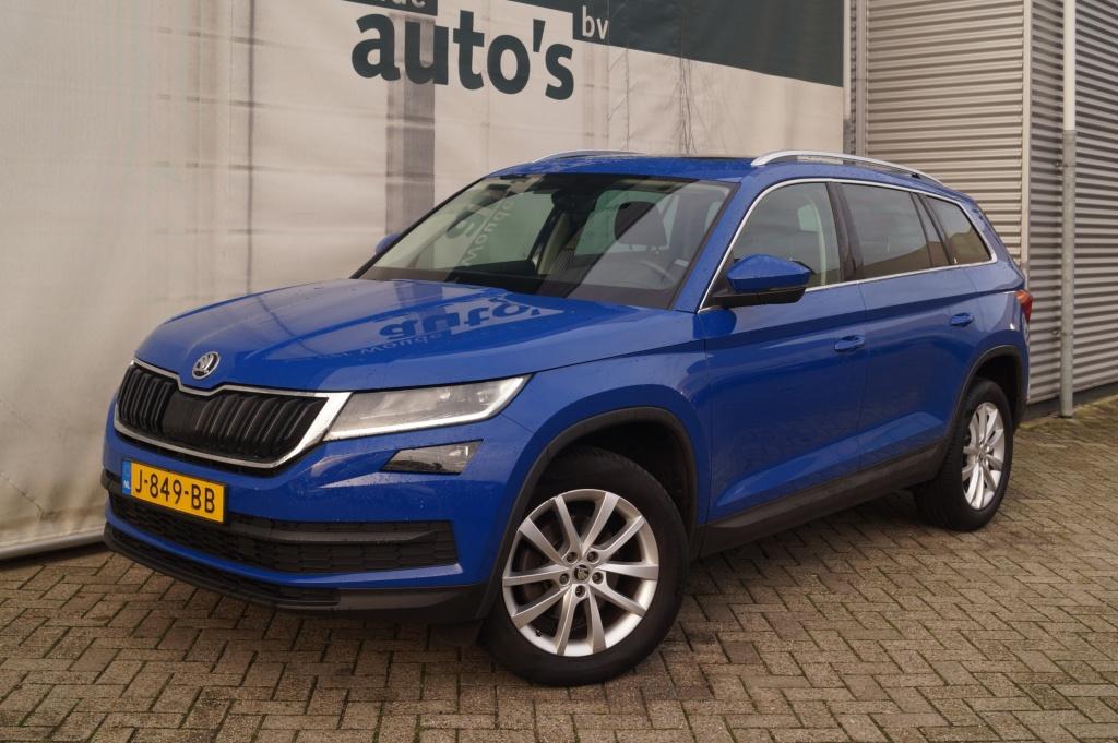 Skoda Kodiaq 1.5 TSI 150pk DSG Style 7-persoons -PANO-ECC-TR, Auto's, Stof, Euro 6, 4 cilinders, 150 pk