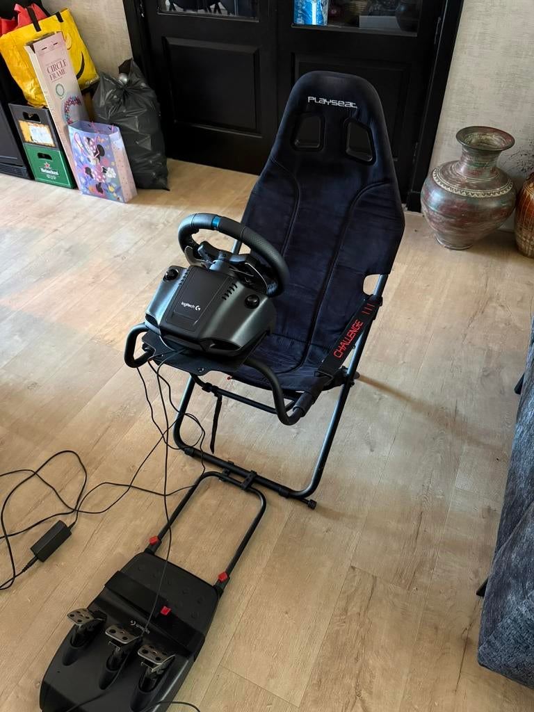 Logitech G29 + Playseat Challenge | Incl. F1 ‘21 & ‘22 |, Spelcomputers en Games, Spelcomputers | Sony PlayStation Consoles | Accessoires