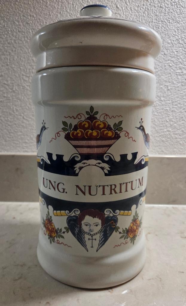 Vintage apothekerspot: zalfpot (H30cm), Antiek en Kunst, Ophalen