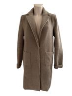 Nukus mantel S, Maat 38/40 (M), Bruin, Ophalen of Verzenden, Zo goed als nieuw