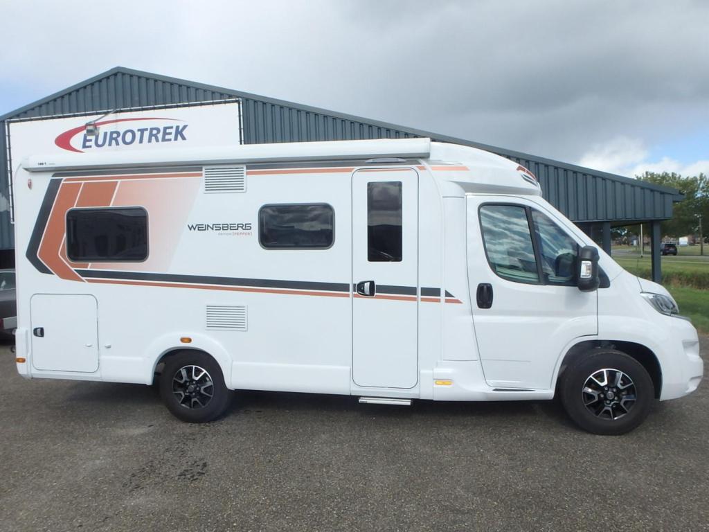 Weinsberg Pepper 600 MF, Caravans en Kamperen, Koelkast, Fiat, Tot en met 2, Bedrijf