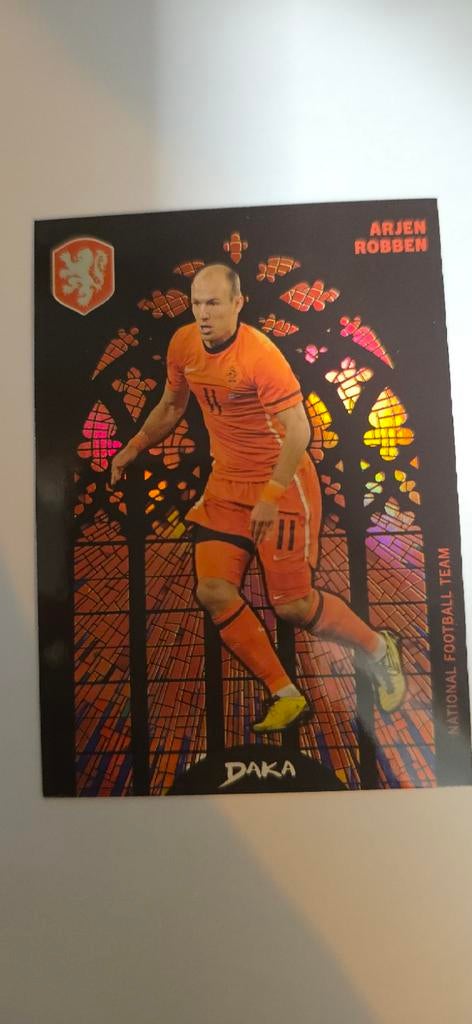 Arjen Robben - DAKA Limited Edition 20/50, Ophalen of Verzenden, Zo goed als nieuw, Overige sporten, Spelerskaart