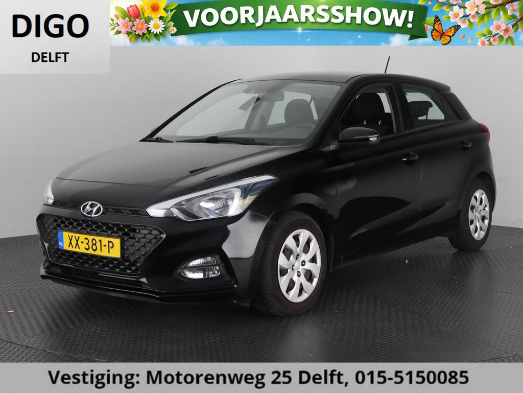 Hyundai i20 1.0 T-GDI AUTOMAAT NAVIGATIE *AANBIEDING VAN 201, Auto's, Hyundai, Euro 6, Zwart, Origineel Nederlands, Bedrijf
