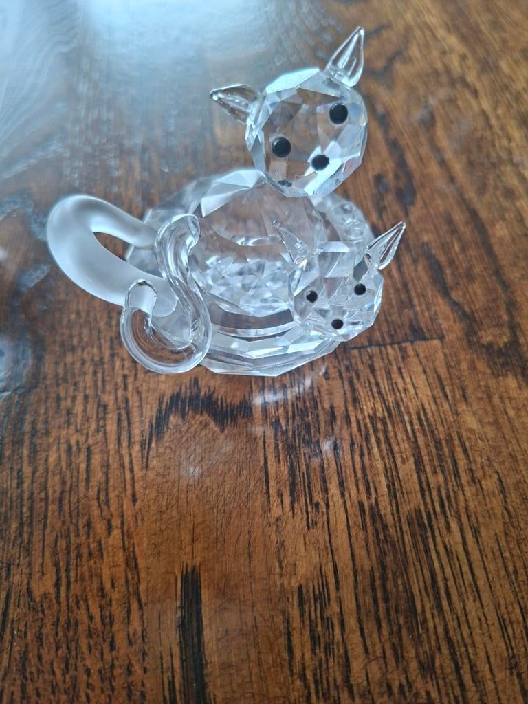 Swarovski poezen 6x6cm, Verzamelen, Ophalen of Verzenden