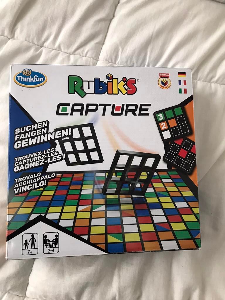 Rubik’s Capture, Hobby en Vrije tijd, Gezelschapsspellen | Bordspellen, Ophalen of Verzenden, Zo goed als nieuw