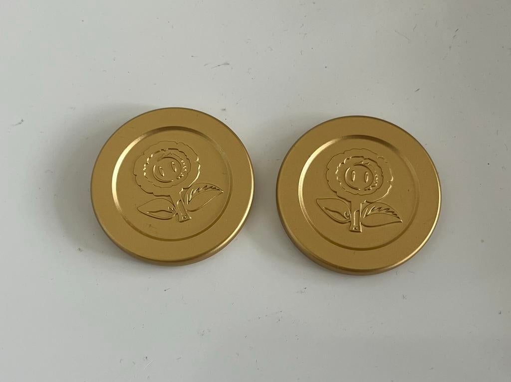 Super Mario Galaxy Movie Happy Meal Munten - Vuurbloem (2x), Ophalen of Verzenden, Nieuw