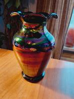 Antiek vaasje met iriserende glazuur Art Nouveau periode, Ophalen of Verzenden