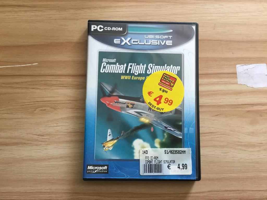 Pc game combat flight simulator, 1 speler, Ophalen of Verzenden, Zo goed als nieuw, Vanaf 12 jaar