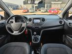 Hyundai I10 1.0i i-MotionGo!|Airco|El.Ramen|Cruise|Bluetooth, Voorwielaandrijving, Stof, Gebruikt, Met garantie (alle)