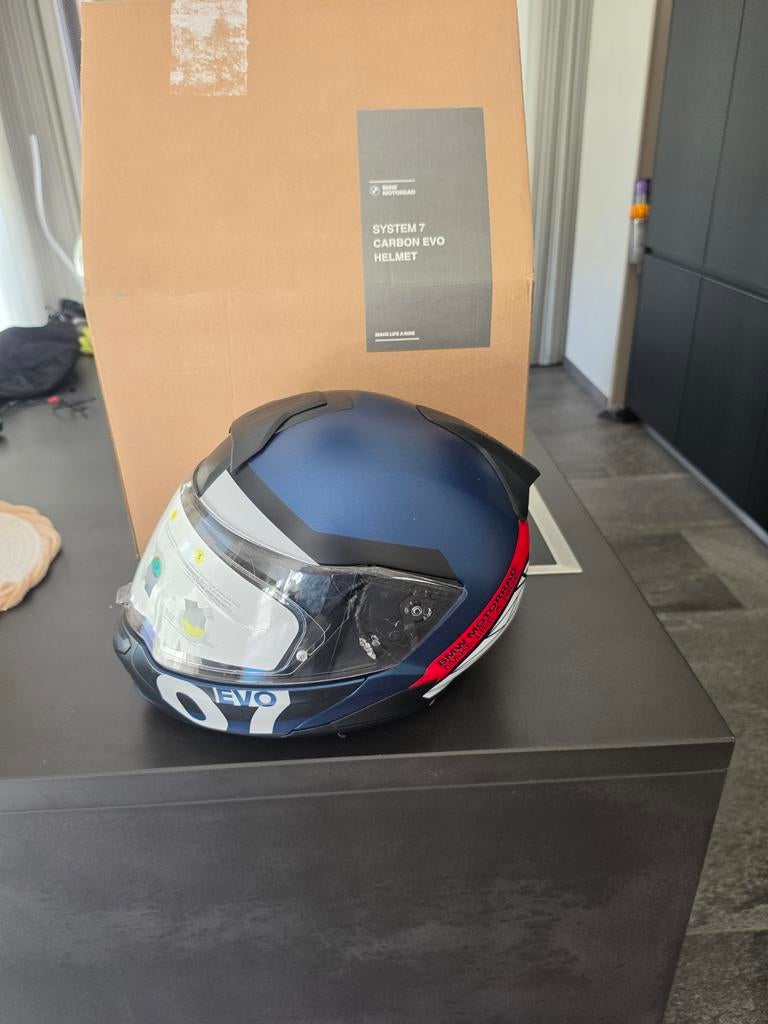 BMW System 7 Carbon Evo Helm - in doos, Overige merken, M, Systeemhelm, Heren