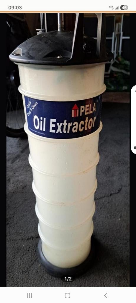 PELA Olie Afzuiger - Handige Olie Extractor, Ophalen of Verzenden, Gebruikt, Motor en Techniek