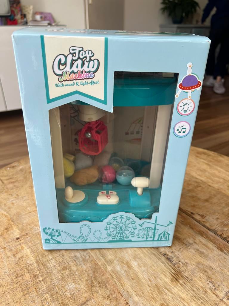 Mini grijpmachine met geluid en lichteffect, Kinderen en Baby's, Speelgoed | Overig, Ophalen of Verzenden, Zo goed als nieuw, Jongen of Meisje