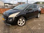 Peugeot 3008 1.6 VTI 2010 Zwart, Auto's, Peugeot, Voorwielaandrijving, 1374 kg, Zwart, 4 cilinders