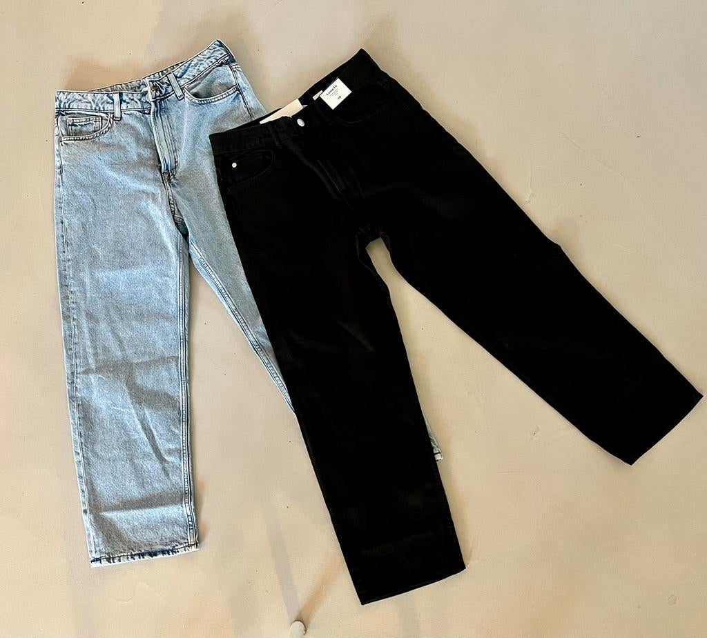 2 spijkerbroeken H&M maat 158, Ophalen of Verzenden, Nieuw, Jongen, Broek