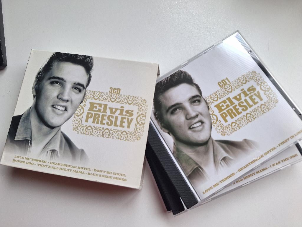 CD Box Elvis Presley (3x CD), Cd's en Dvd's, Ophalen of Verzenden, Zo goed als nieuw, Poprock