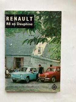 Vraagbaak  ANWB   Renault  R 8 en Dauphine    1959 - 1965, Verzenden