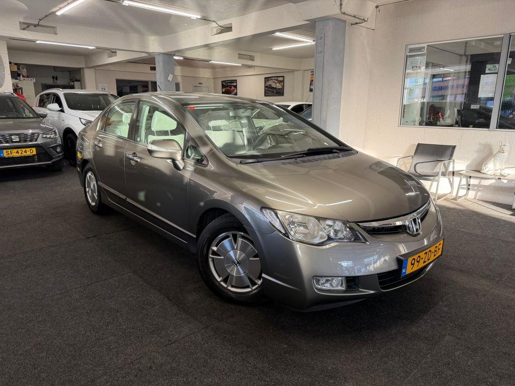 Honda Civic 1.3 Hybrid*NAP*Stoelver.*Clima* (bj 2008), Auto's, Automaat, Gebruikt, Origineel Nederlands, Bedrijf