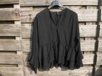 Zwarte Divided blouse maat S, Divided, Zwart, Ophalen of Verzenden, Zo goed als nieuw