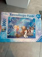 Frozen puzzel, Ophalen of Verzenden, Meer dan 50 stukjes, Zo goed als nieuw, 6 jaar of ouder
