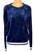 Nieuwe Anna badstof trui, blauw, Mt. M, Maat 38/40 (M), Nieuw, Anna, Verzenden